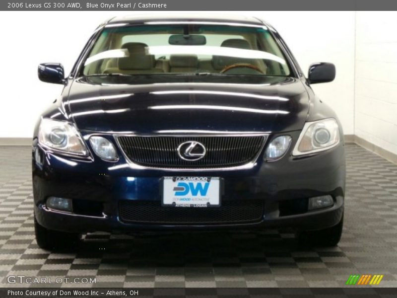 Blue Onyx Pearl / Cashmere 2006 Lexus GS 300 AWD