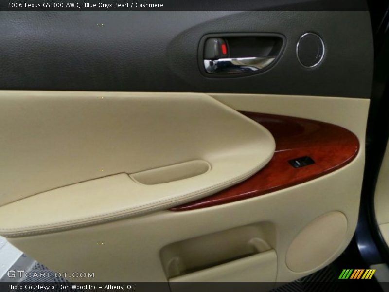 Blue Onyx Pearl / Cashmere 2006 Lexus GS 300 AWD