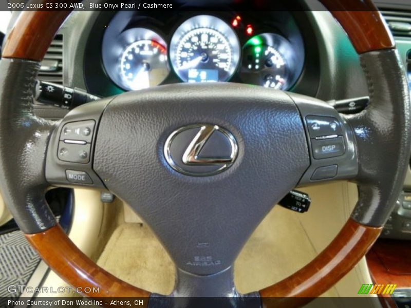 Blue Onyx Pearl / Cashmere 2006 Lexus GS 300 AWD