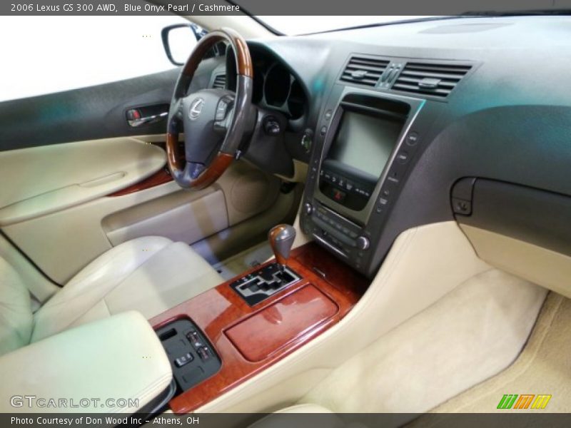 Blue Onyx Pearl / Cashmere 2006 Lexus GS 300 AWD