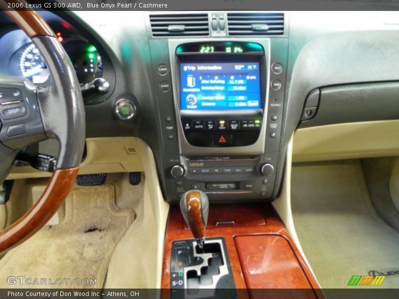 Blue Onyx Pearl / Cashmere 2006 Lexus GS 300 AWD