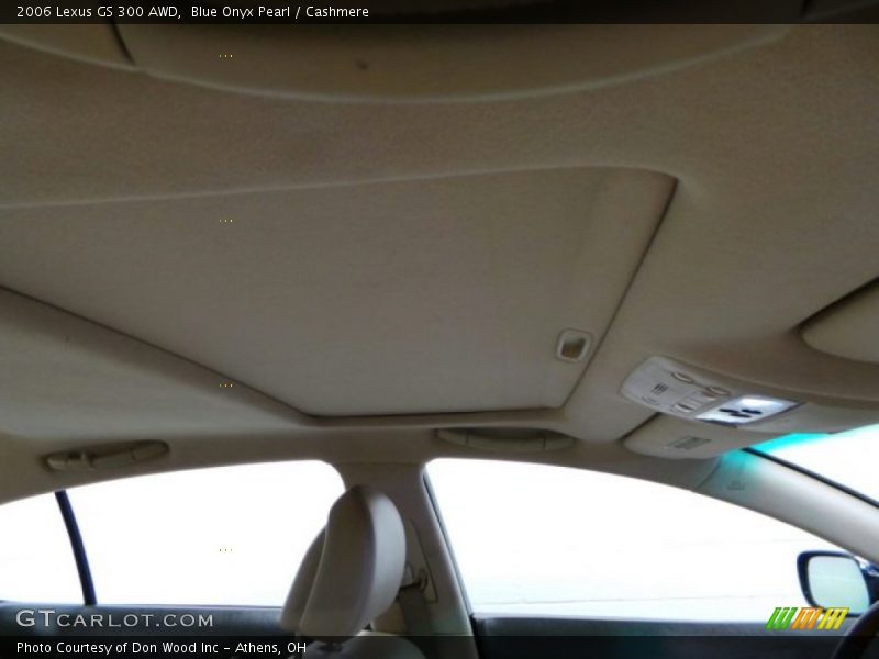 Blue Onyx Pearl / Cashmere 2006 Lexus GS 300 AWD