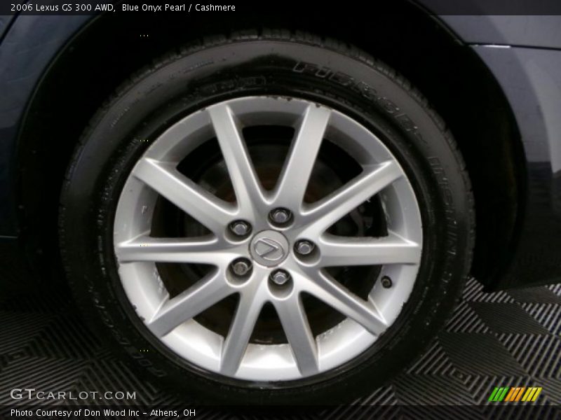 Blue Onyx Pearl / Cashmere 2006 Lexus GS 300 AWD