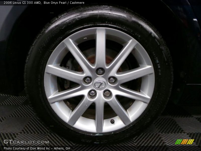 Blue Onyx Pearl / Cashmere 2006 Lexus GS 300 AWD