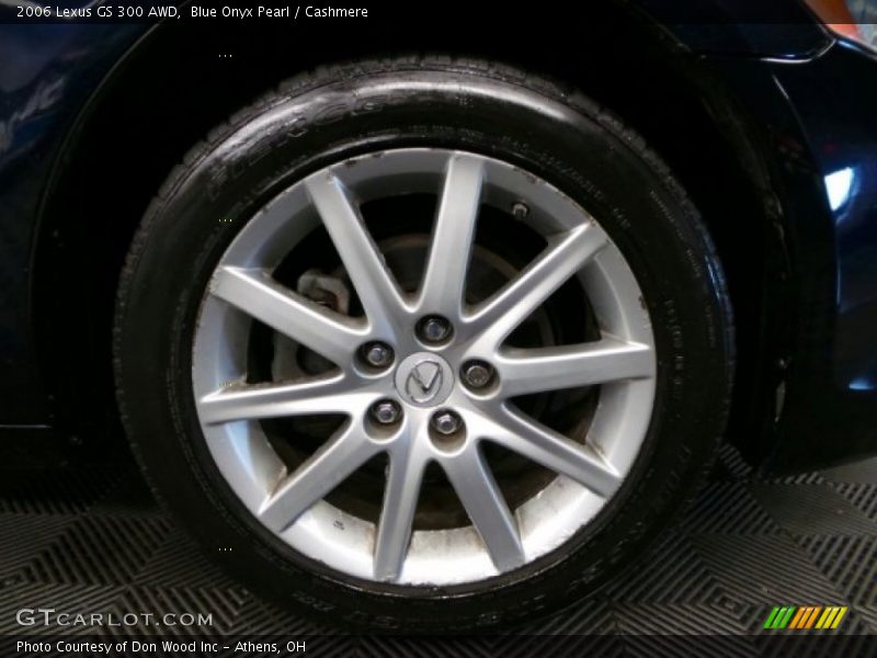 Blue Onyx Pearl / Cashmere 2006 Lexus GS 300 AWD