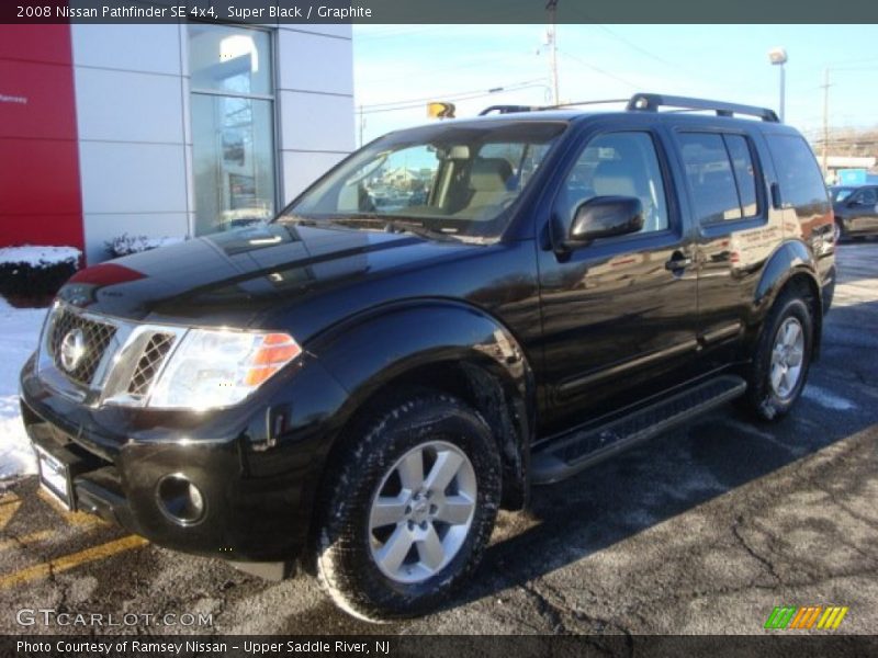 Super Black / Graphite 2008 Nissan Pathfinder SE 4x4