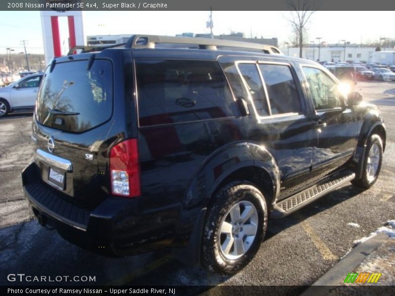 Super Black / Graphite 2008 Nissan Pathfinder SE 4x4