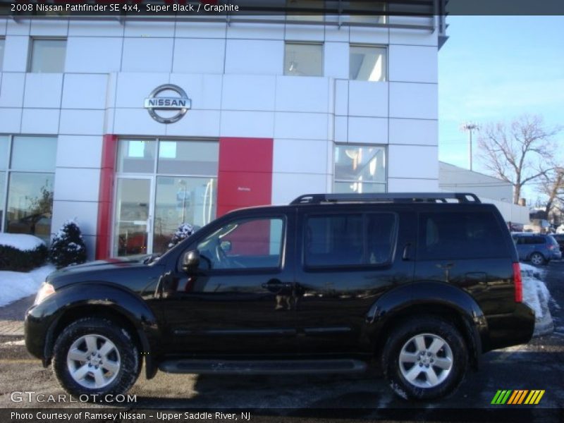 Super Black / Graphite 2008 Nissan Pathfinder SE 4x4