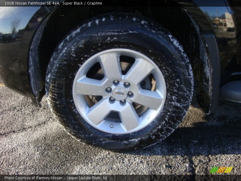 Super Black / Graphite 2008 Nissan Pathfinder SE 4x4