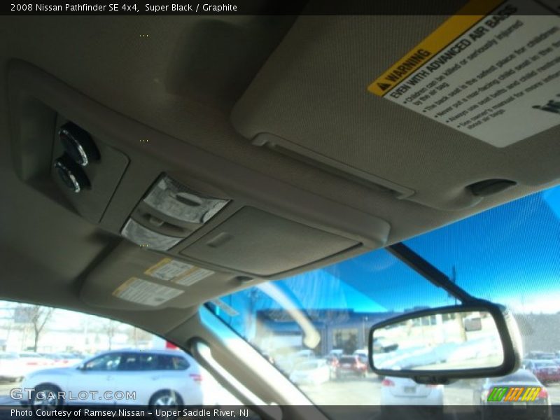 Super Black / Graphite 2008 Nissan Pathfinder SE 4x4