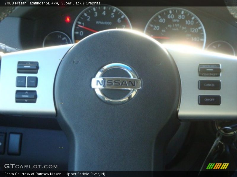 Super Black / Graphite 2008 Nissan Pathfinder SE 4x4