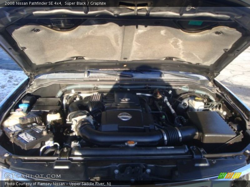 Super Black / Graphite 2008 Nissan Pathfinder SE 4x4