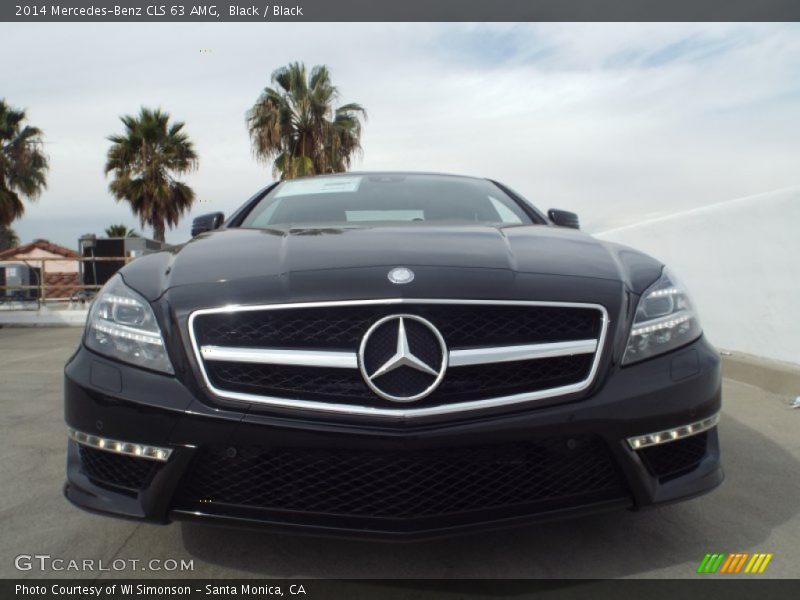 Black / Black 2014 Mercedes-Benz CLS 63 AMG