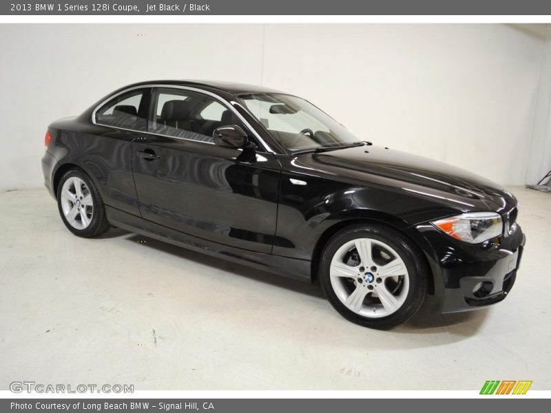 Jet Black / Black 2013 BMW 1 Series 128i Coupe