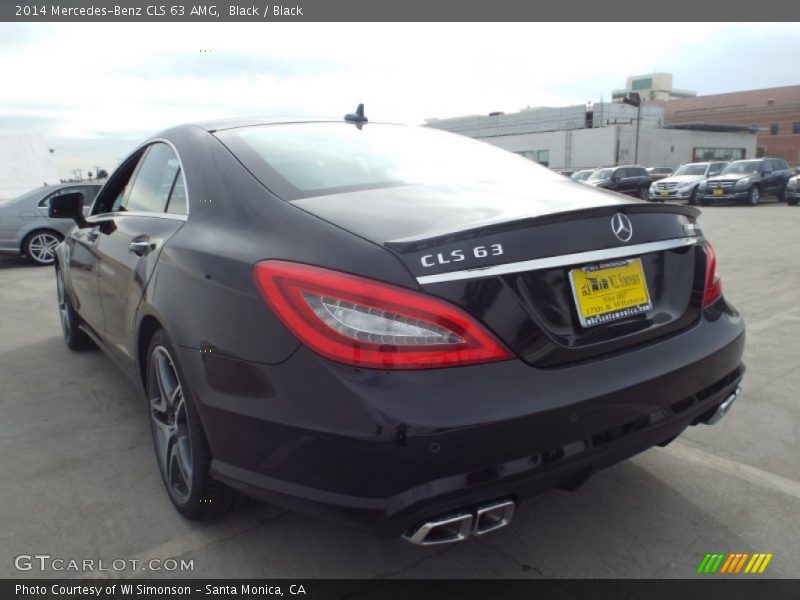 Black / Black 2014 Mercedes-Benz CLS 63 AMG