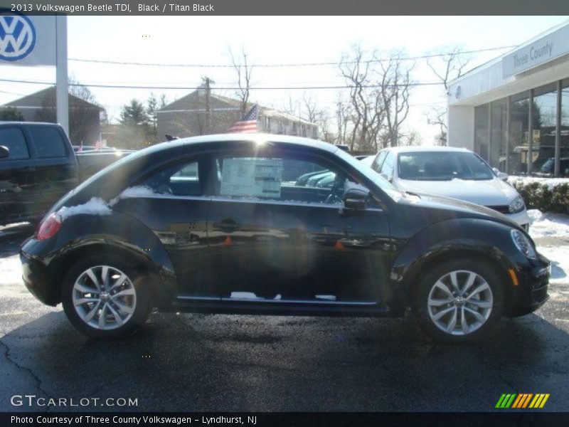 Black / Titan Black 2013 Volkswagen Beetle TDI