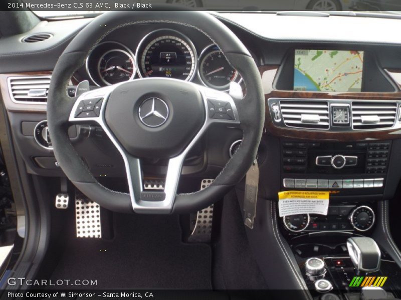 Dashboard of 2014 CLS 63 AMG