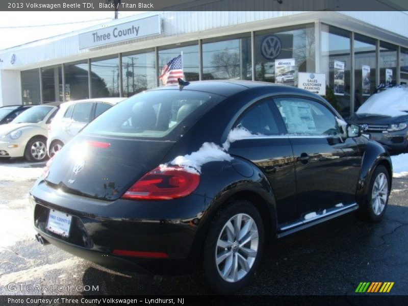 Black / Titan Black 2013 Volkswagen Beetle TDI