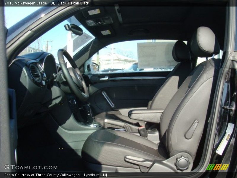 Black / Titan Black 2013 Volkswagen Beetle TDI