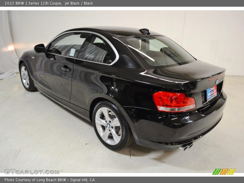 Jet Black / Black 2013 BMW 1 Series 128i Coupe