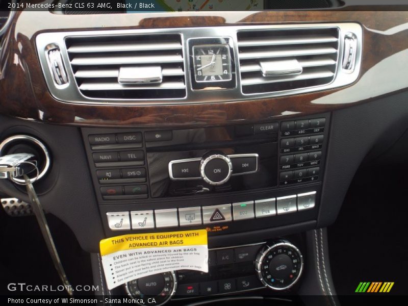 Controls of 2014 CLS 63 AMG