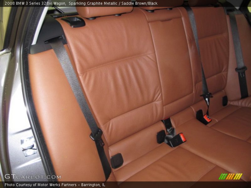 Sparkling Graphite Metallic / Saddle Brown/Black 2008 BMW 3 Series 328xi Wagon