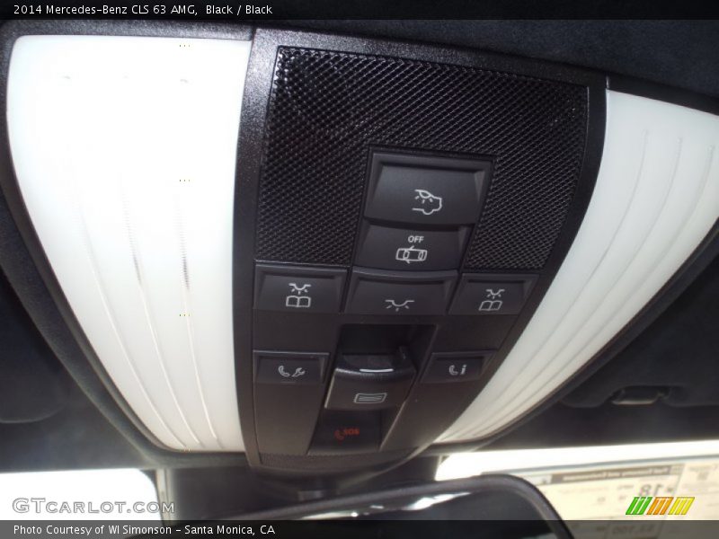 Controls of 2014 CLS 63 AMG
