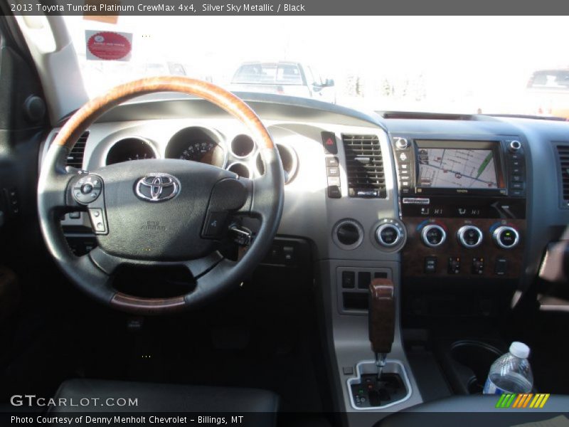Silver Sky Metallic / Black 2013 Toyota Tundra Platinum CrewMax 4x4