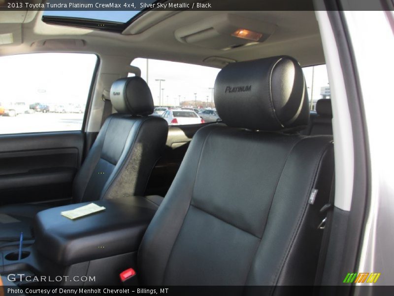 Silver Sky Metallic / Black 2013 Toyota Tundra Platinum CrewMax 4x4