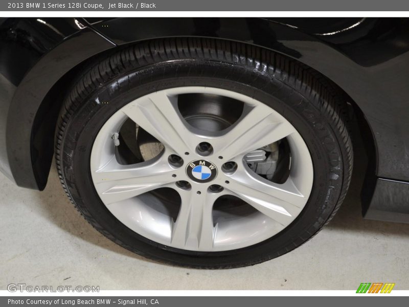 Jet Black / Black 2013 BMW 1 Series 128i Coupe