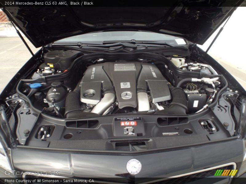  2014 CLS 63 AMG Engine - 5.5 AMG Liter biturbo DOHC 32-Valve VVT V8