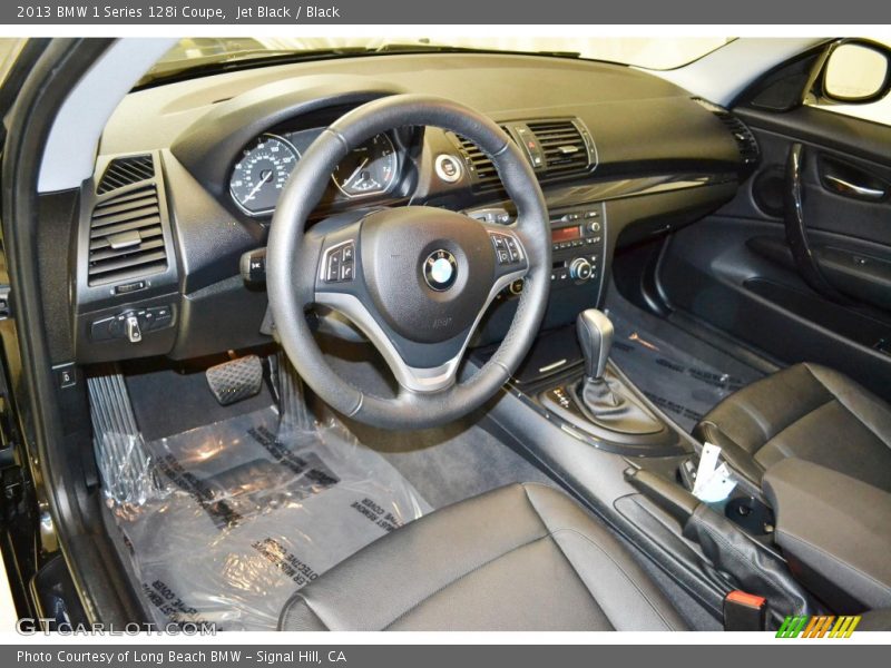 Jet Black / Black 2013 BMW 1 Series 128i Coupe