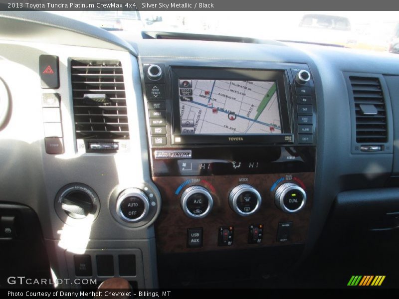 Silver Sky Metallic / Black 2013 Toyota Tundra Platinum CrewMax 4x4