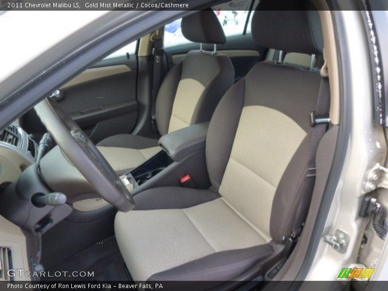 Gold Mist Metallic / Cocoa/Cashmere 2011 Chevrolet Malibu LS