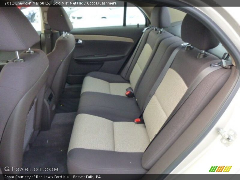 Gold Mist Metallic / Cocoa/Cashmere 2011 Chevrolet Malibu LS