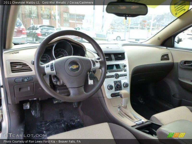 Gold Mist Metallic / Cocoa/Cashmere 2011 Chevrolet Malibu LS