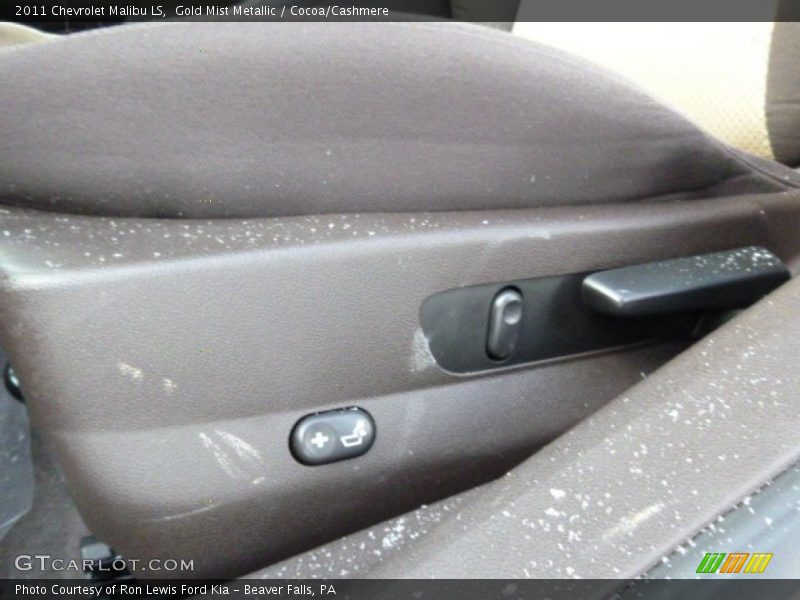 Gold Mist Metallic / Cocoa/Cashmere 2011 Chevrolet Malibu LS