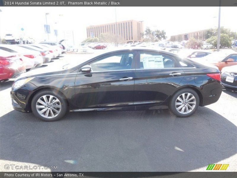 Phantom Black Metallic / Black 2014 Hyundai Sonata Limited 2.0T