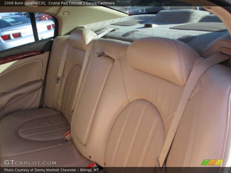 Crystal Red Tintcoat / Cocoa/Cashmere 2008 Buick Lucerne CXS