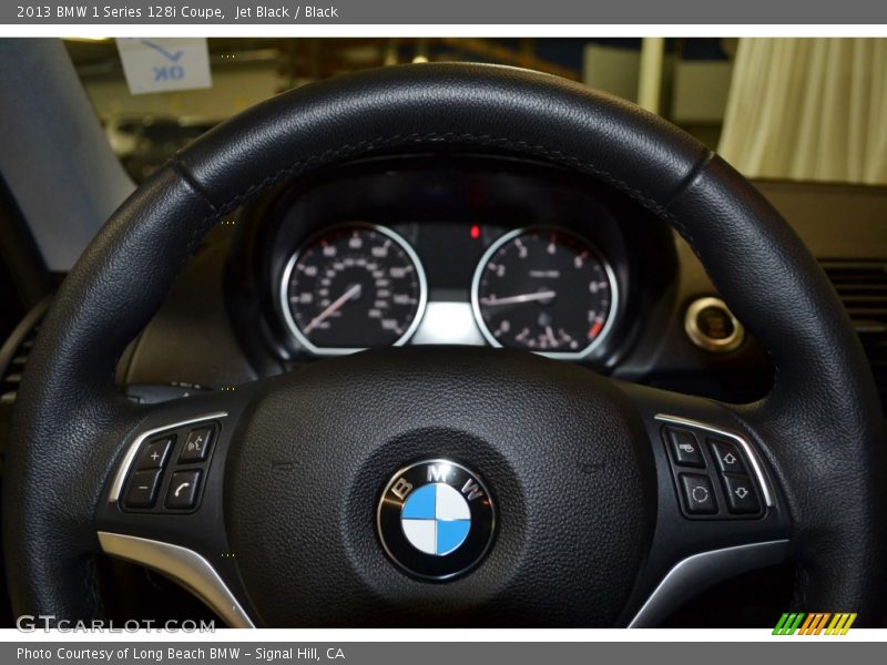 Jet Black / Black 2013 BMW 1 Series 128i Coupe
