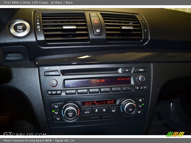 Jet Black / Black 2013 BMW 1 Series 128i Coupe