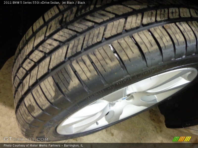 Jet Black / Black 2011 BMW 5 Series 550i xDrive Sedan