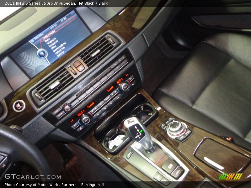 Jet Black / Black 2011 BMW 5 Series 550i xDrive Sedan
