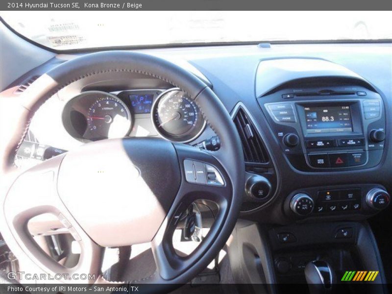 Kona Bronze / Beige 2014 Hyundai Tucson SE