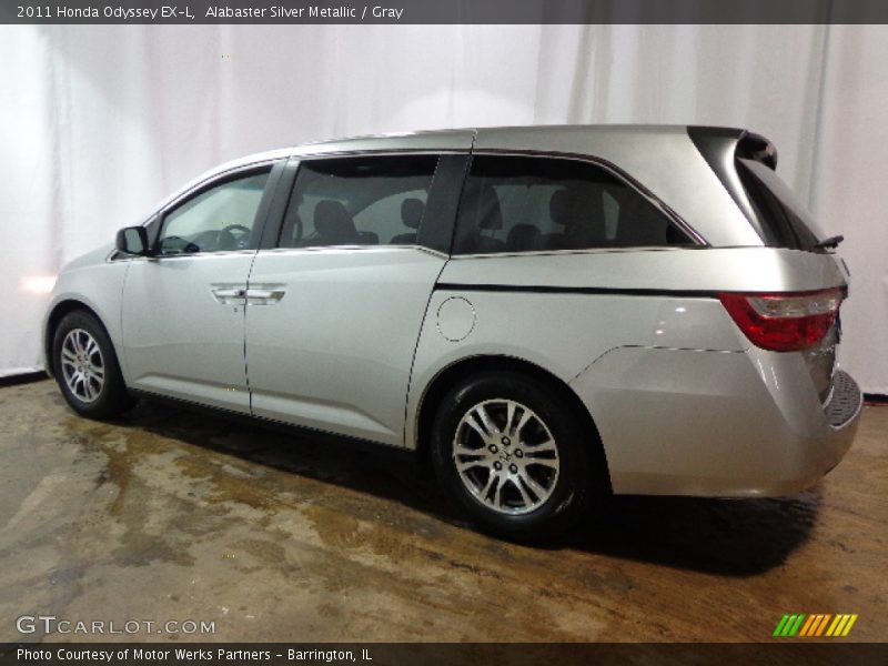 Alabaster Silver Metallic / Gray 2011 Honda Odyssey EX-L