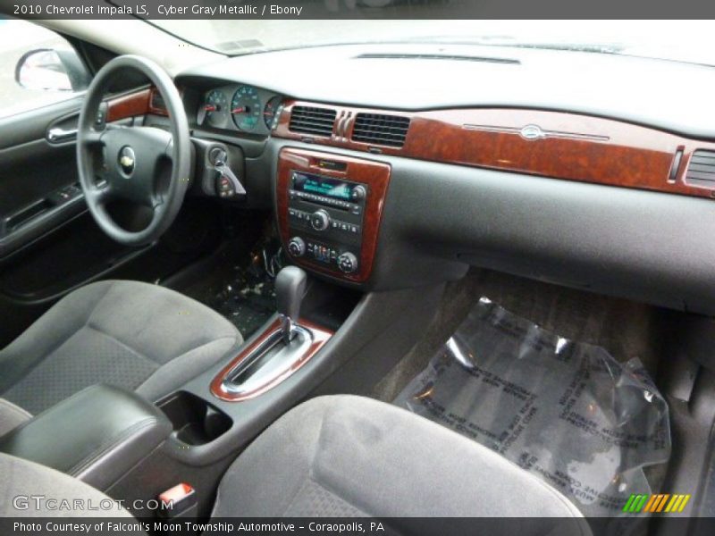 Cyber Gray Metallic / Ebony 2010 Chevrolet Impala LS