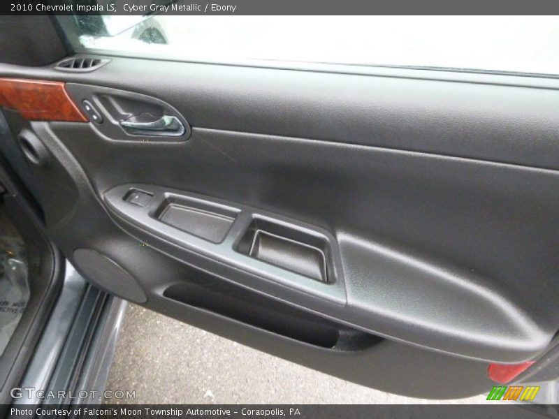 Cyber Gray Metallic / Ebony 2010 Chevrolet Impala LS
