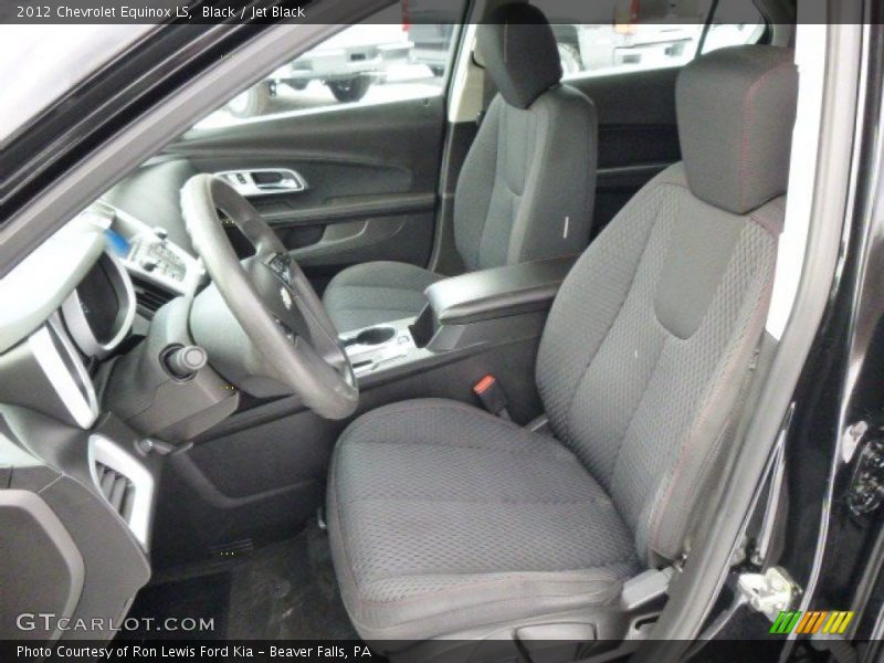 Black / Jet Black 2012 Chevrolet Equinox LS