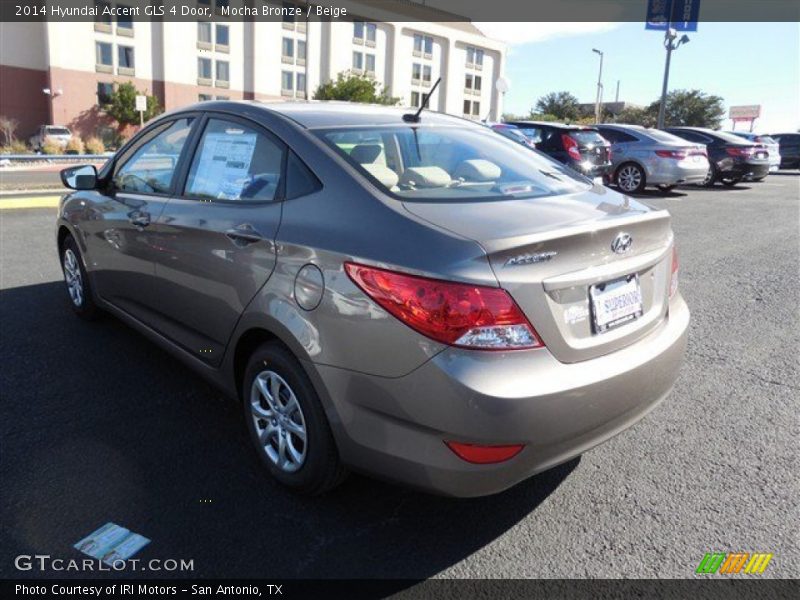 Mocha Bronze / Beige 2014 Hyundai Accent GLS 4 Door