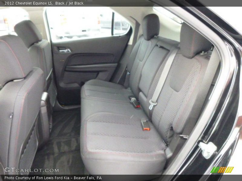 Black / Jet Black 2012 Chevrolet Equinox LS